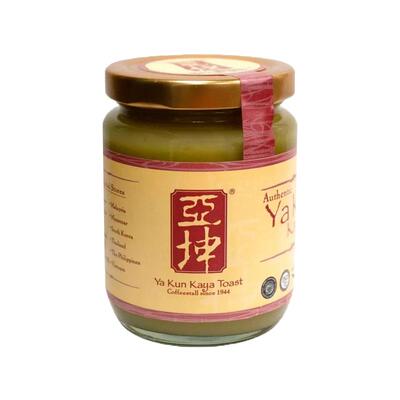 新加坡进口亚坤咖椰酱斑斓kaya果酱早餐吐司面包花生酱伴手礼290g