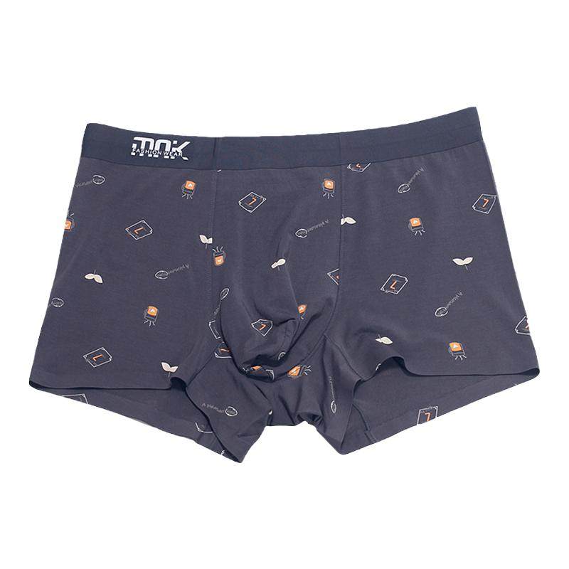 莎奴亚男莫代尔抗菌舒适透气加大特大260斤肥佬宽松大码四角内裤