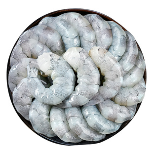 大虾仁无冰鲜冻青虾仁特大号代餐低脂去虾线鲜剥速冻虾肉商用批发