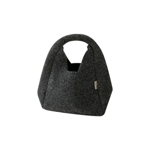 韩国东大门针织包包女冬季2025新款大容量手提包ins手拎包盒饭袋