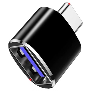 usb转typec转接头usb转换接头otg转接器u盘适用苹果手机数据线type c转usb转接口tpc转micro安卓充电优盘车载