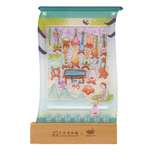 猫的天空之城光影diy拼图琴鼓丝弦苏州博物馆日历台历解压拼图