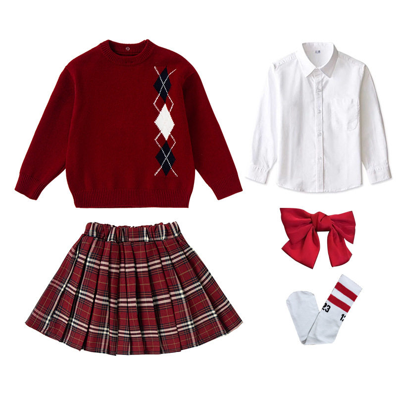 演出服儿童兄妹拜年服套装
