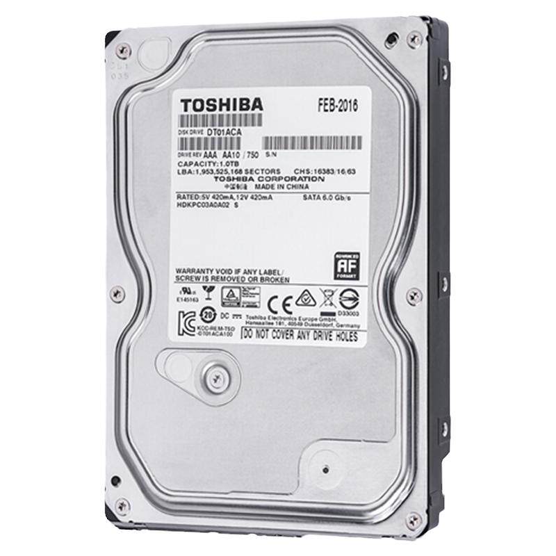 东芝1T台式机电脑硬盘全新7200转