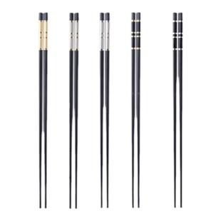 合金筷子防霉抗菌家用防滑耐高温不变形轻奢高端筷家庭新款快子