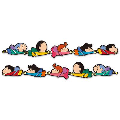 娇呵PVC蜡笔小新电动车贴纸卡通