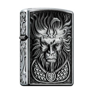 ZORRO佐罗黑神化悟空煤油打火机创意浮雕复古防风老式个性礼物男