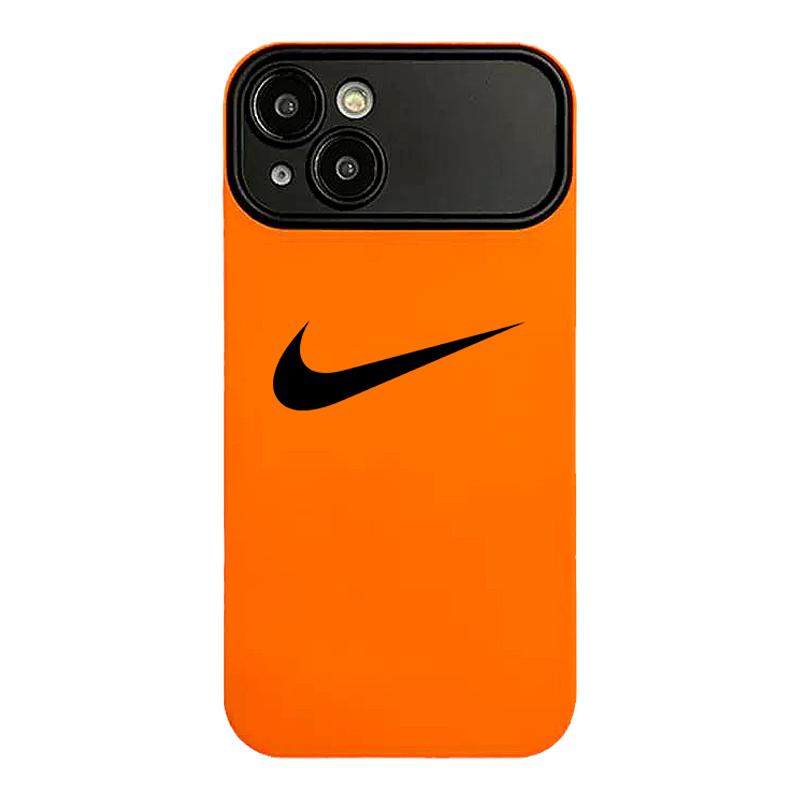 ins简约大视窗适用苹果14ProMax手机壳iPhone13新款14pro高级感11nike网红12男女plus磨砂硅