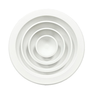 ABS圆形散流器塑钢防结露圆形散流器新风系统 中央空调冷气出风口