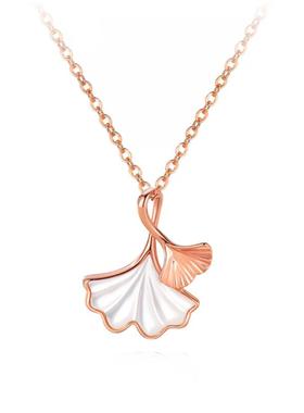 三生有幸项链女纯银新款轻奢小众