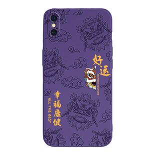 国潮浮雕款适用苹果x手机壳iPhonexr新款xsmax硅胶iPhonexs套iPhone全包防摔iPhonex软iphonexsmax中国风ipxs
