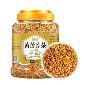 正宗大凉山特产级黄苦荞茶800g