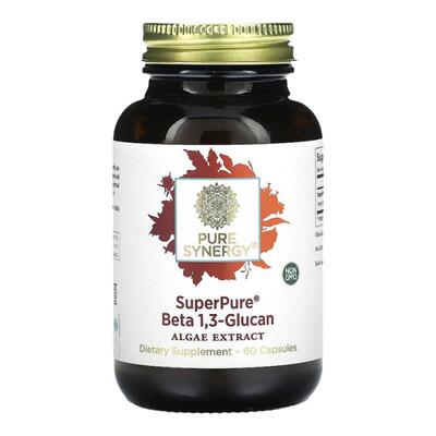 香港直发pure synergy&Beta; 1,3葡聚糖胶囊60粒提取物补充剂膳食