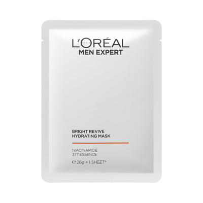 欧莱雅男士耀白美白补水面膜