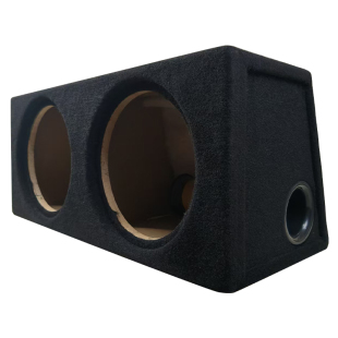 十二寸无源双喇叭重低音空箱,汽车音响改装配件 10寸双低音木箱