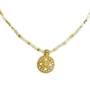 ATELIERSO 26SS 香水瓶串珠项链（金）