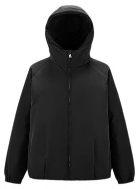 森马防风三防外套冬无缝羽绒服男