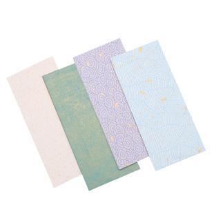 入相蜡染笺书小品纸空白宣纸小楷空白便签彩色手绘半生熟书法作品宣纸信笺信纸鎏金小楷书法作品纸半生熟宣纸