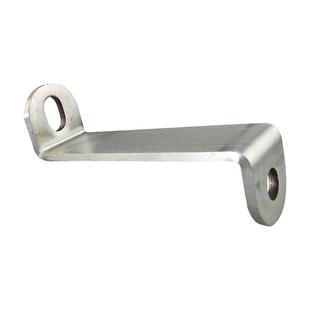 304不锈钢Z字型连接件角码加厚铁架橱柜门窗配件90度直角形固定件