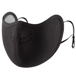 保暖口罩男潮款冬天防风防寒3d高颜值透气骑行脸戴眼镜不起雾滑雪