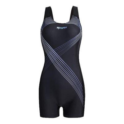 2025新款遮肉平角竞速大码游泳衣
