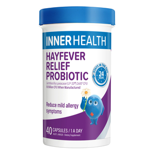 澳洲innerhealth舒鼻塞缓解大人儿童副干酪乳杆菌鼻子益生菌胶囊