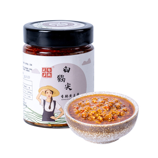 白鹤尖香辣黄豆酱下饭酱菜酱料拌面火锅调料调味品辣椒豆瓣酱