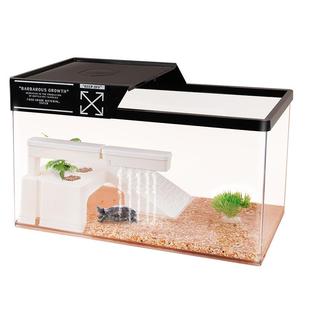 乌龟饲养缸龟缸雨林缸豪华大别墅养乌龟专用缸家用饲养缸生态缸小