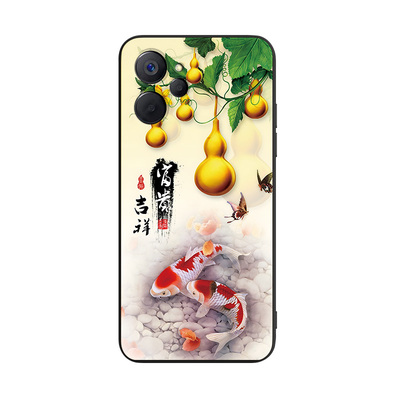 文字好寓意适用realme10手机壳