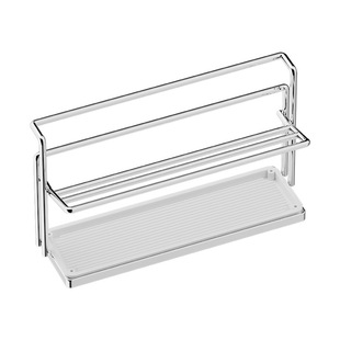 不锈钢杯架置物架厨房餐桌台玻璃杯子茶杯咖啡水杯双层沥水托盘架