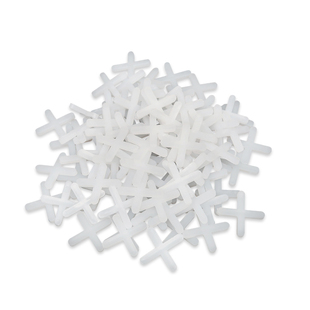 瓷砖十字卡1/1.5/2mm3mm贴砖塑料十字架定位固定留缝卡铺贴卡子