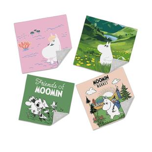 姆明文艺简约姆明的朋友笔记本电脑包百贴布洗漱包化妆包单反收纳