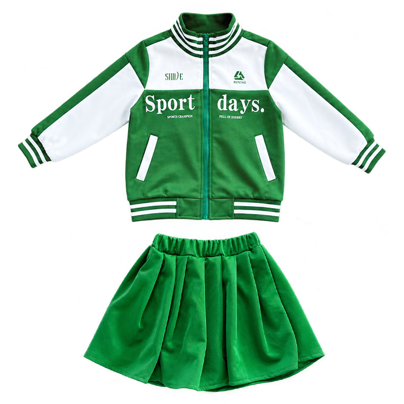 小学生秋季运动会服装儿童啦啦队团体演出服幼儿园班服亲子表演服