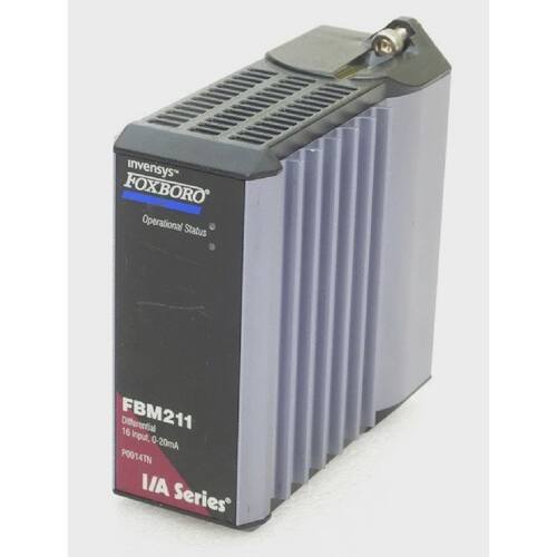 Foxboro FBM211 Differential 16 Input 020mA IO Series P0914TN