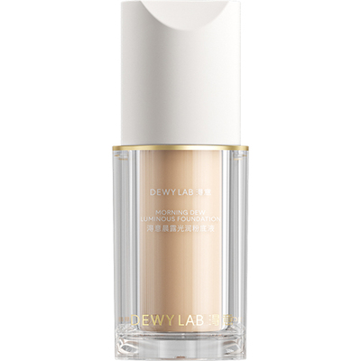 淂意超贴瓶晨露光润粉底液