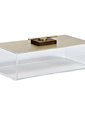 新中式风透明会所家具展厅首饰盒