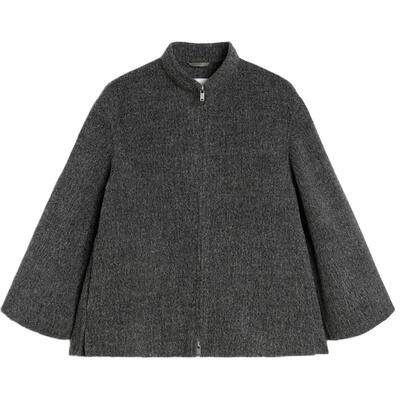 【早春新品】JIL SANDER 新品女士羊驼毛夹克外套