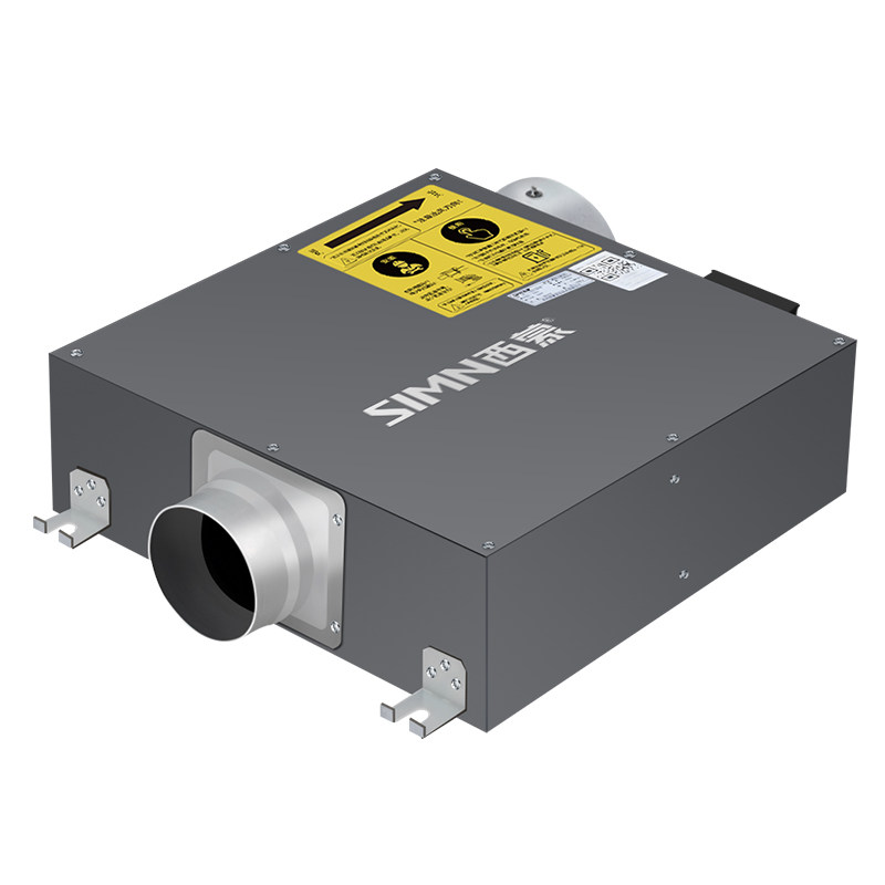 西蒙管道抽风机强力静轻音超薄换气扇新风机遥控家用卫生间排气扇