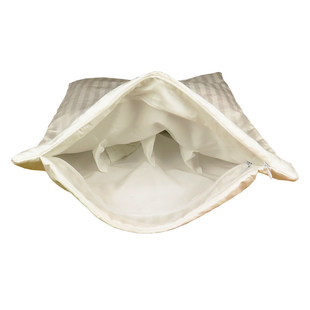 双层布料加密防漏渣隔断定型荞麦壳枕芯内胆枕套茶叶枕头套48*74