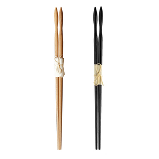 堂上燕手工柚木檀木筷子日式家用实木一人一筷便携高档抗菌防霉