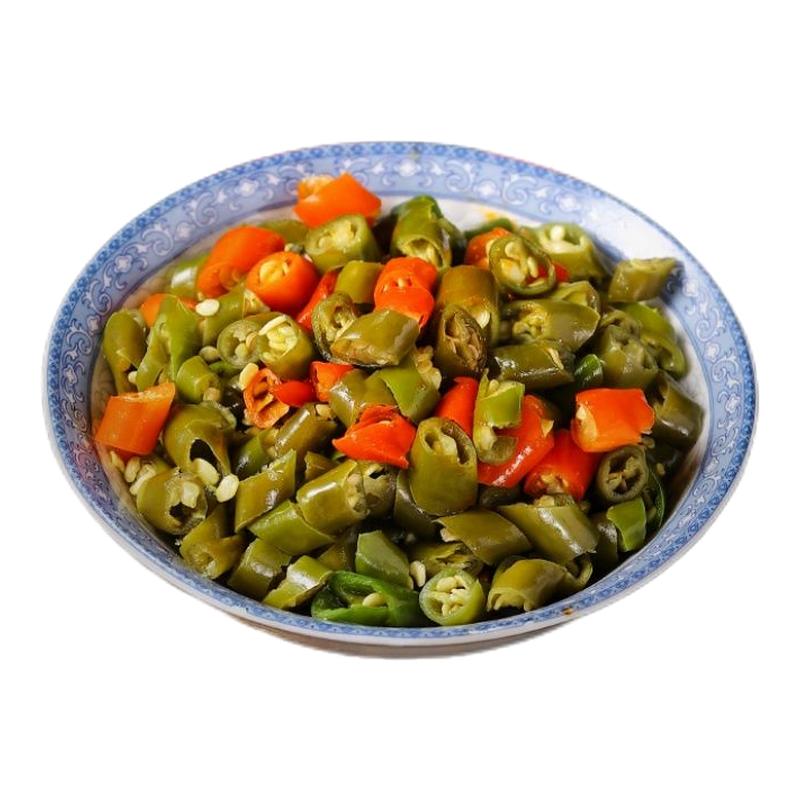 新鲜腌制小尖椒小辣椒即食泡椒咸菜酸辣爽口开味下饭腌菜酱菜泡菜