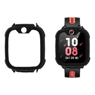 适用小天才D2/U3/Q1A保护套Z7儿童电话Q2A手表保护壳Z6PC壳Z5透明Z8升级防摔防刮壳专用表壳套钢化膜手表膜