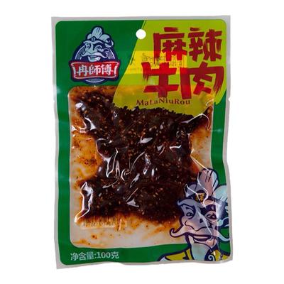 休闲零食牛肉干麻辣牛肉干冉师傅