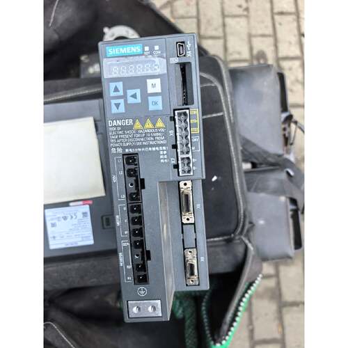 可维修议价  西门子V90伺服驱动器6SL32105FE104UF00.4KW380480VP