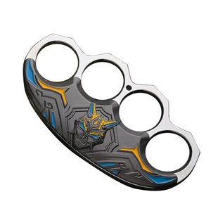 指虎环拳扣防身戒指豌豆荚暗区锌合金金属四指便携手魅虎指抓玩具