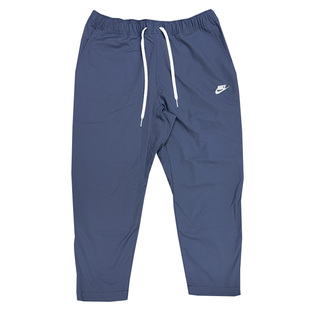 Nike耐克男春秋刺绣LOGO休闲跑步透气训练梭织运动长裤DX0625-491