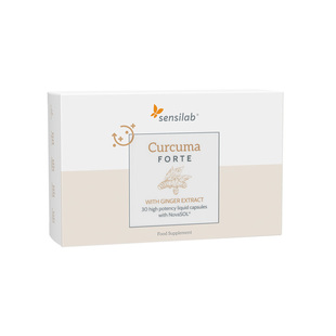 Sensilab尚生力液体姜黄素胶囊专利novasol抗内服炎健身熬夜30粒