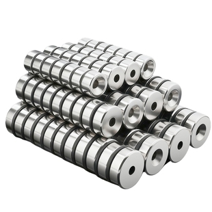 强磁磁铁圆形带孔吸铁石超强吸力磁贴吸扣磁铁片沉孔强力磁吸贴片