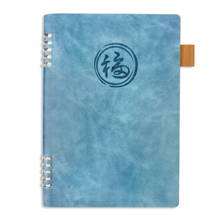 白板笔记本a5小白板便携可擦写本子桌面记事板皮革白板笔记本可拆卸扣环活页本工作会议记录本办公备忘录提示