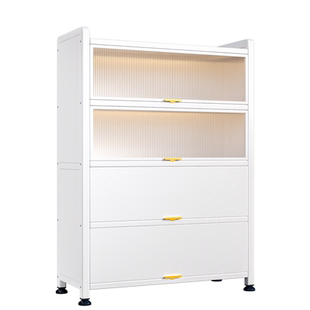 家用钢制阳台杂物柜行李箱收纳储物柜防水防晒一体大容量置物柜子